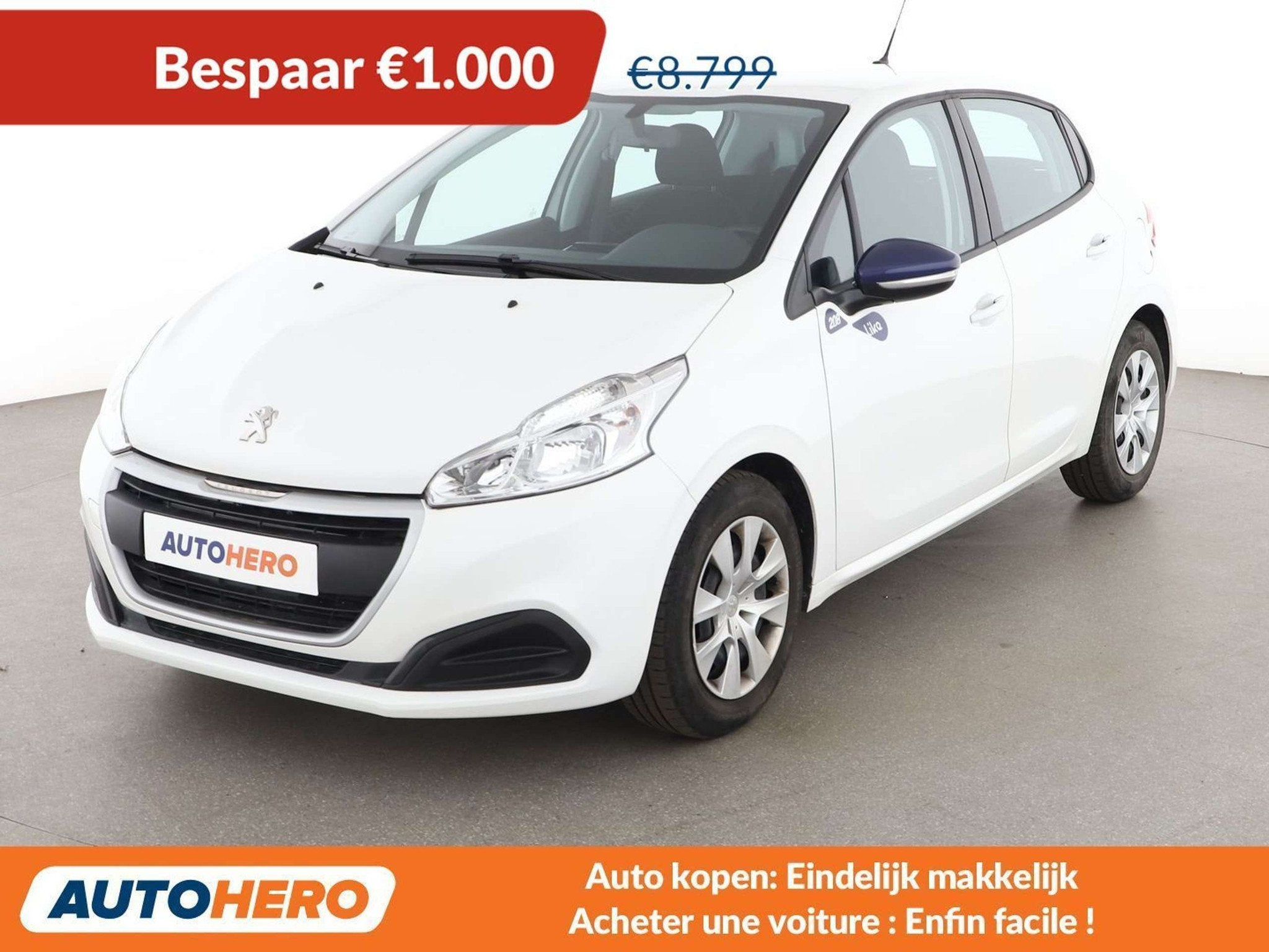 Peugeot 208 1.2 PureTech Like (bj 2019), Voorwielaandrijving, Stof, 1199 cc, Overige brandstoffen