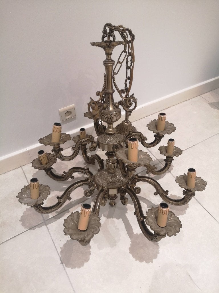 Lustre en bronze, Ophalen, Zo goed als nieuw, Overige materialen