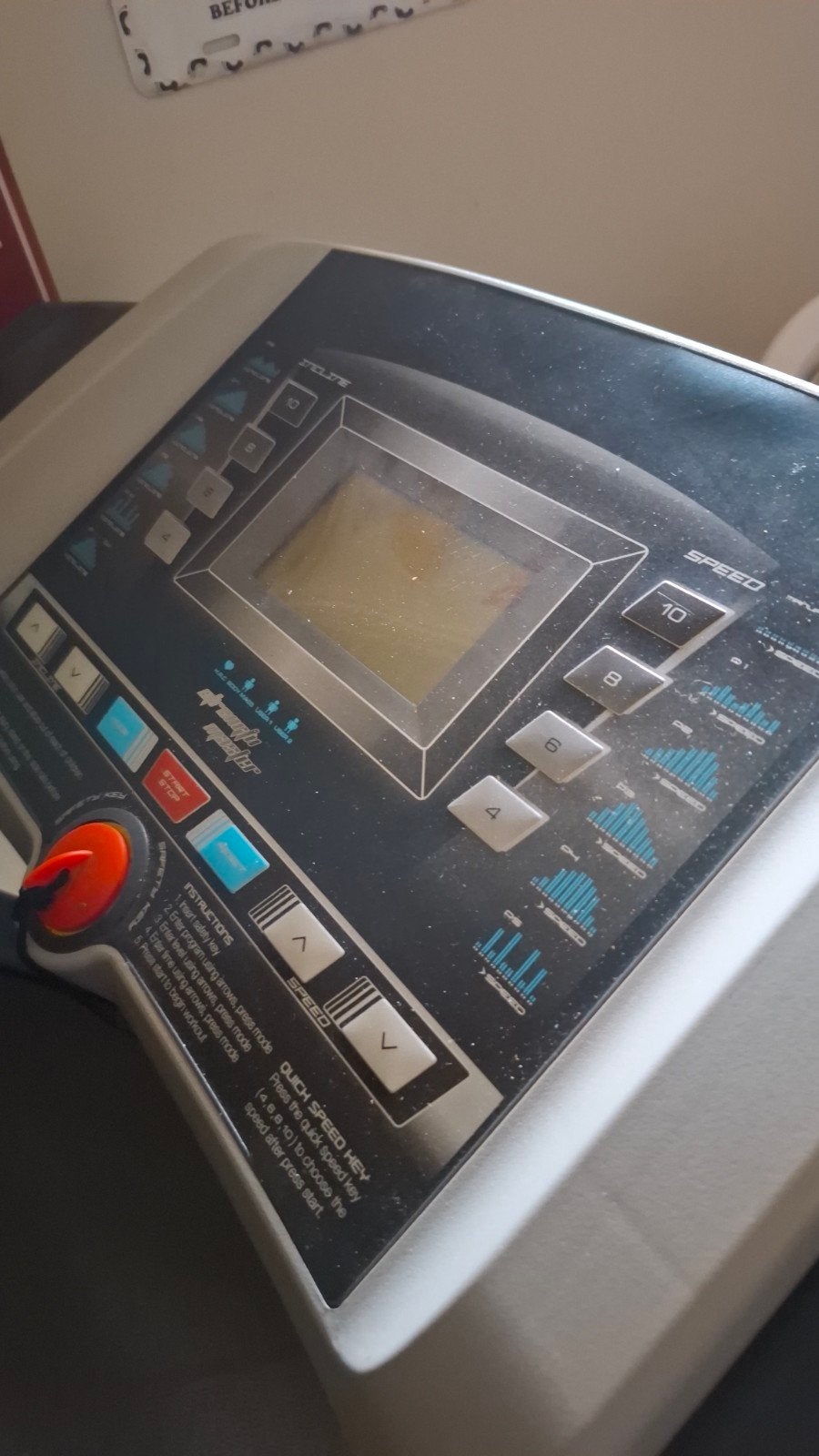maître de la force sur tapis roulant., Sports & Fitness, Enlèvement, Comme neuf, Tapis roulant