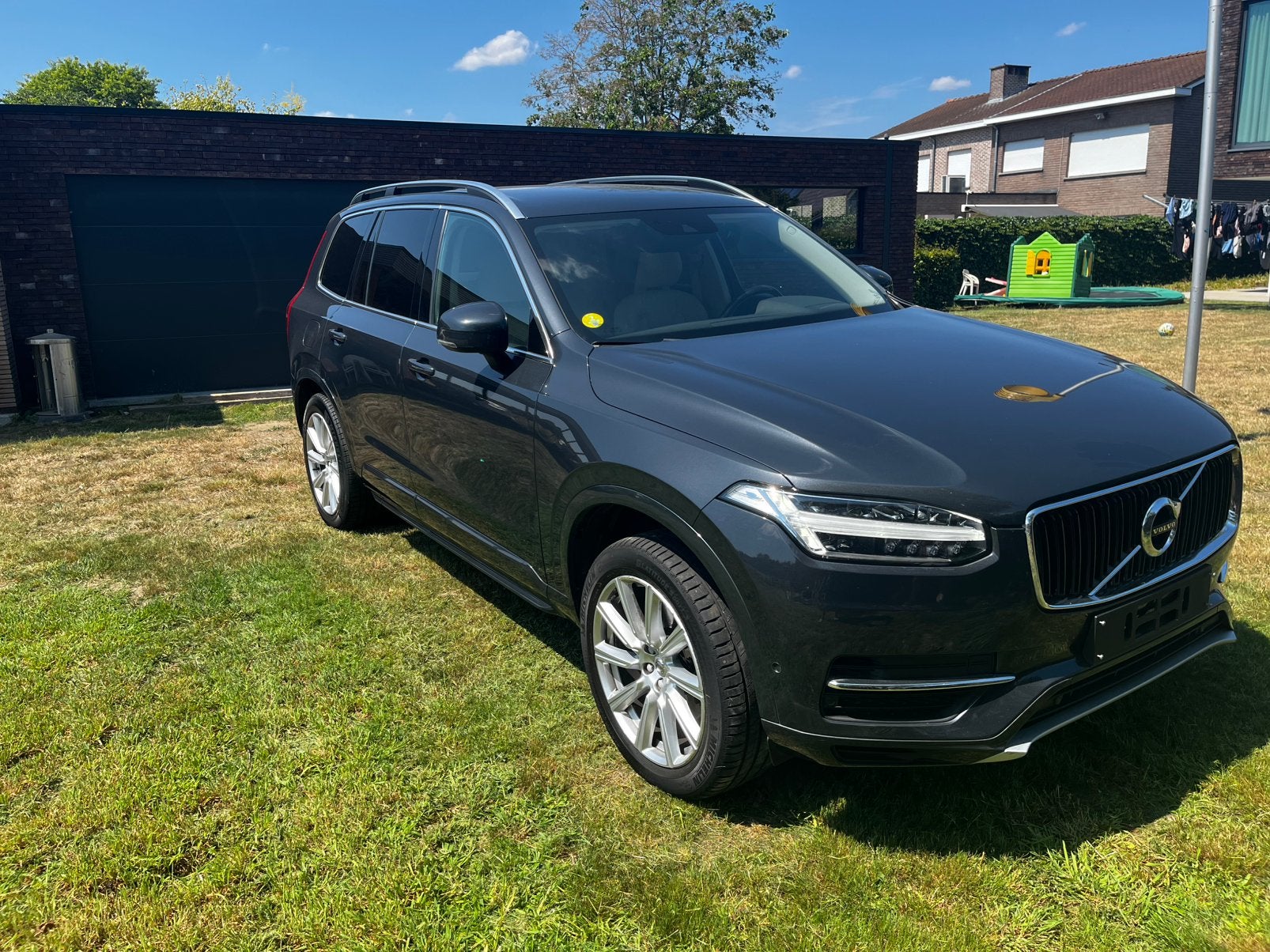 Volvo XC90 D4, Auto's, XC90, Grijs, Particulier, Achteruitrijcamera