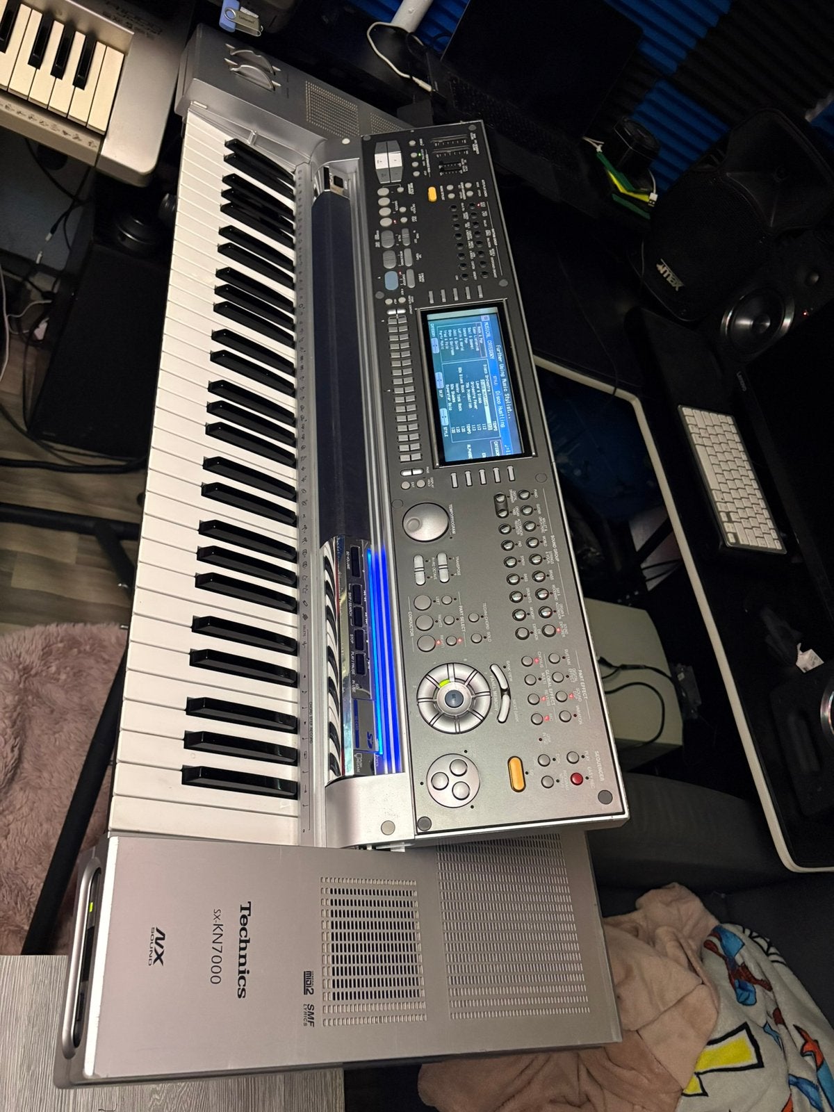 Technics kn7000, Muziek en Instrumenten, Ophalen, Aanslaggevoelig, Technics, 61 toetsen