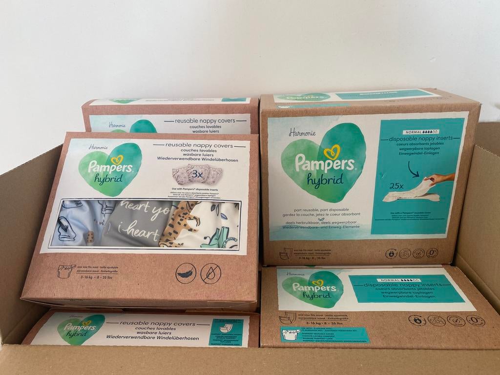 Herbruikbare pampers NIEUW, Kinderen en Baby's, Ophalen, Nieuw