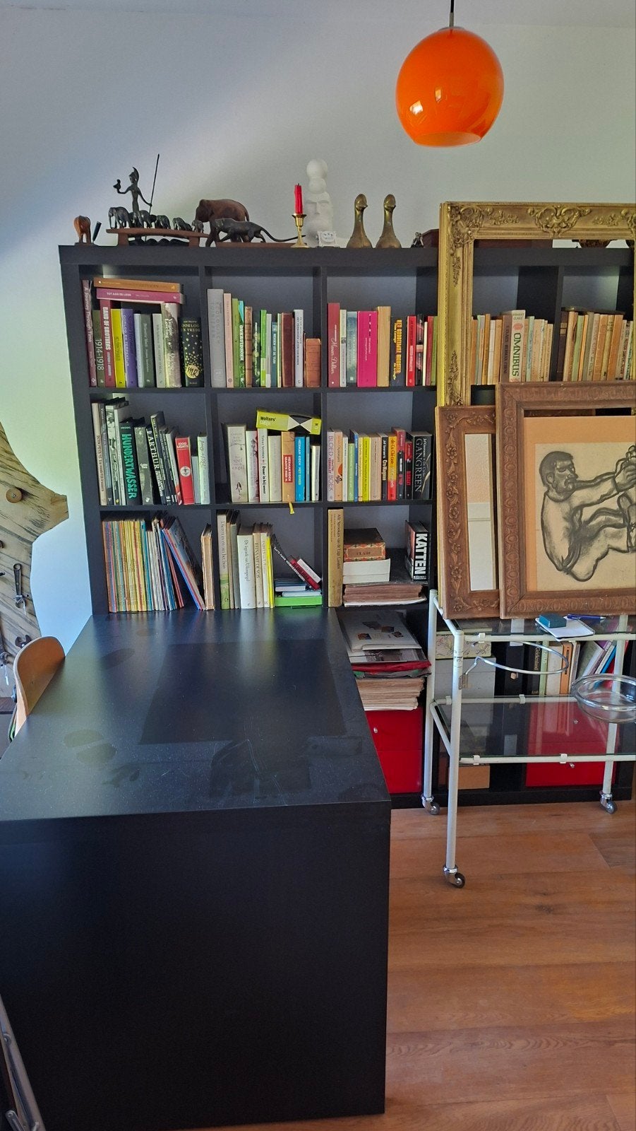 Boekenrek+bureau Kallax Ikea, Enlèvement
