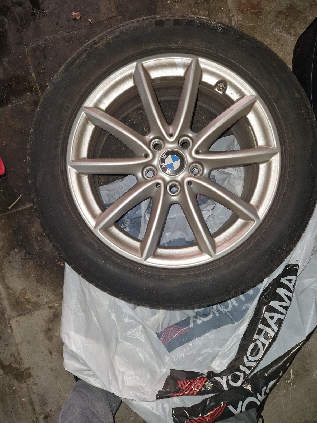 Originele bmw velgen met banden, Ophalen, Band(en)