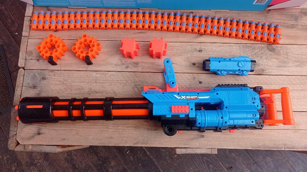 Nerf Xshot Insanity rage fire, Enlèvement, Utilisé