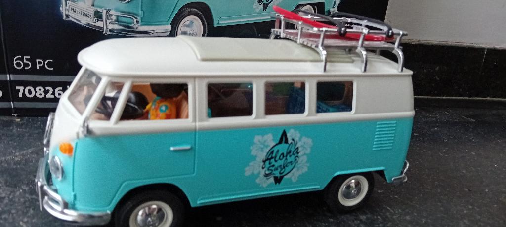 playmobil : van VW Volkswagen : édition limitée, Enlèvement ou Envoi, Utilisé, Ensemble complet
