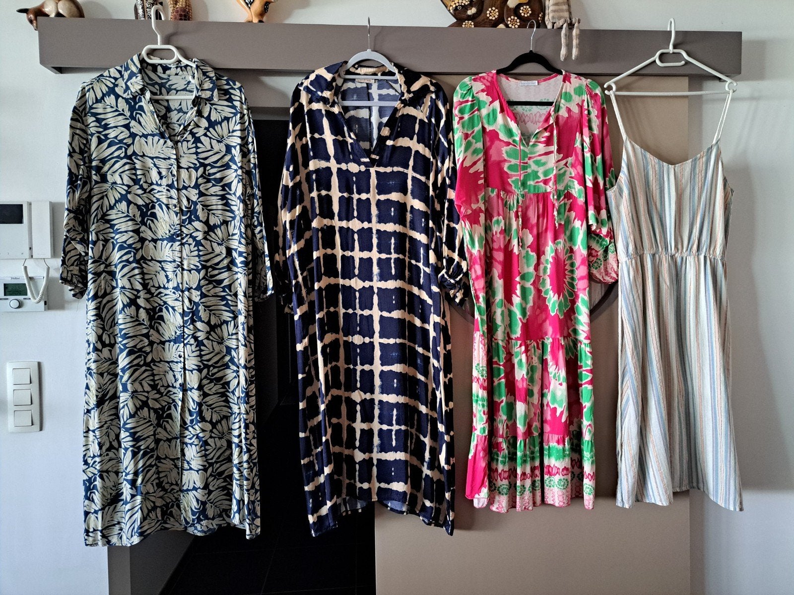 maxi jurk kleurrijk, boho, XL, Taille 46/48 (XL) ou plus grande, Enlèvement ou Envoi, Autres couleurs, Comme neuf