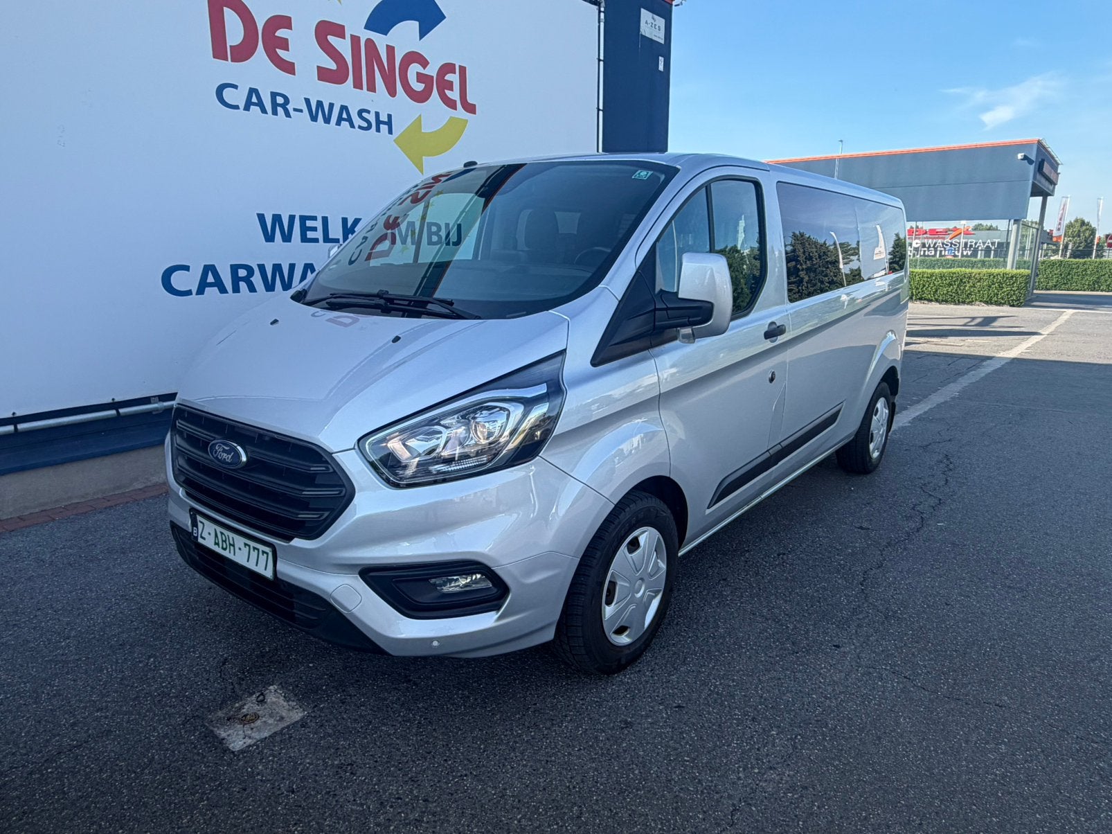 Ford Transit Custom 2.0TDCI L2 9PL Silver 11/2018 cruise, Autos, Achat, Euro 6, Entreprise, 96 kW