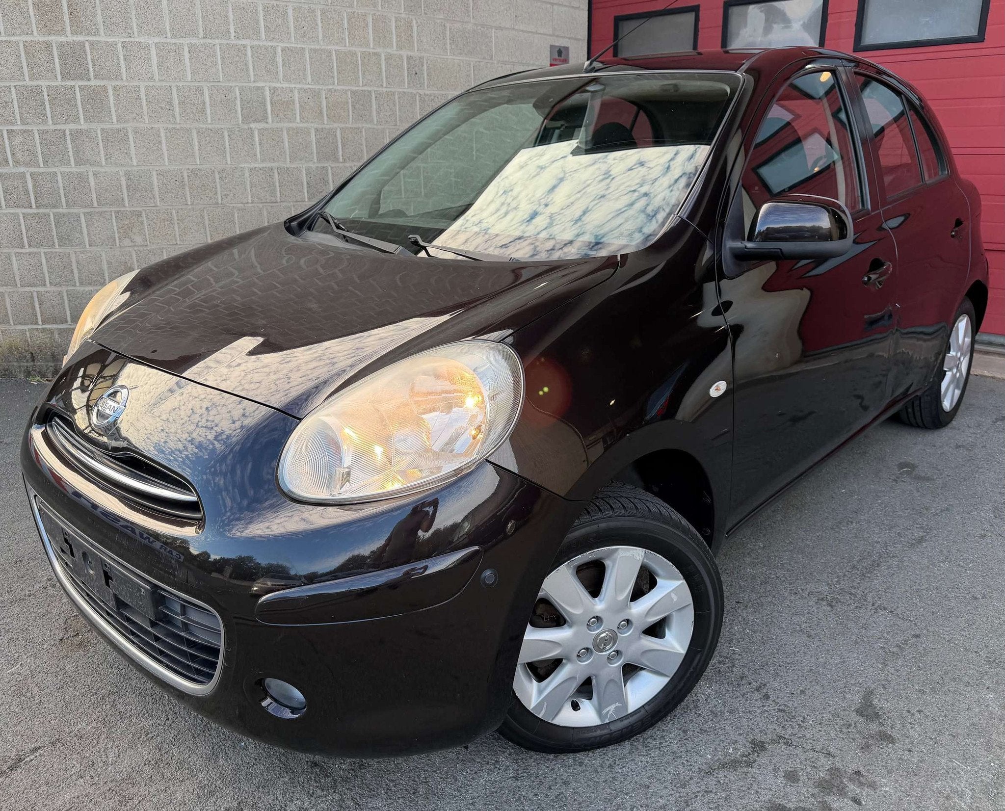 Nissan Micra 1.2i Connect Edition + CLIM + NAVI + TOIT PANO, Autos, Achat, Entreprise, Boîte manuelle, 5 portes
