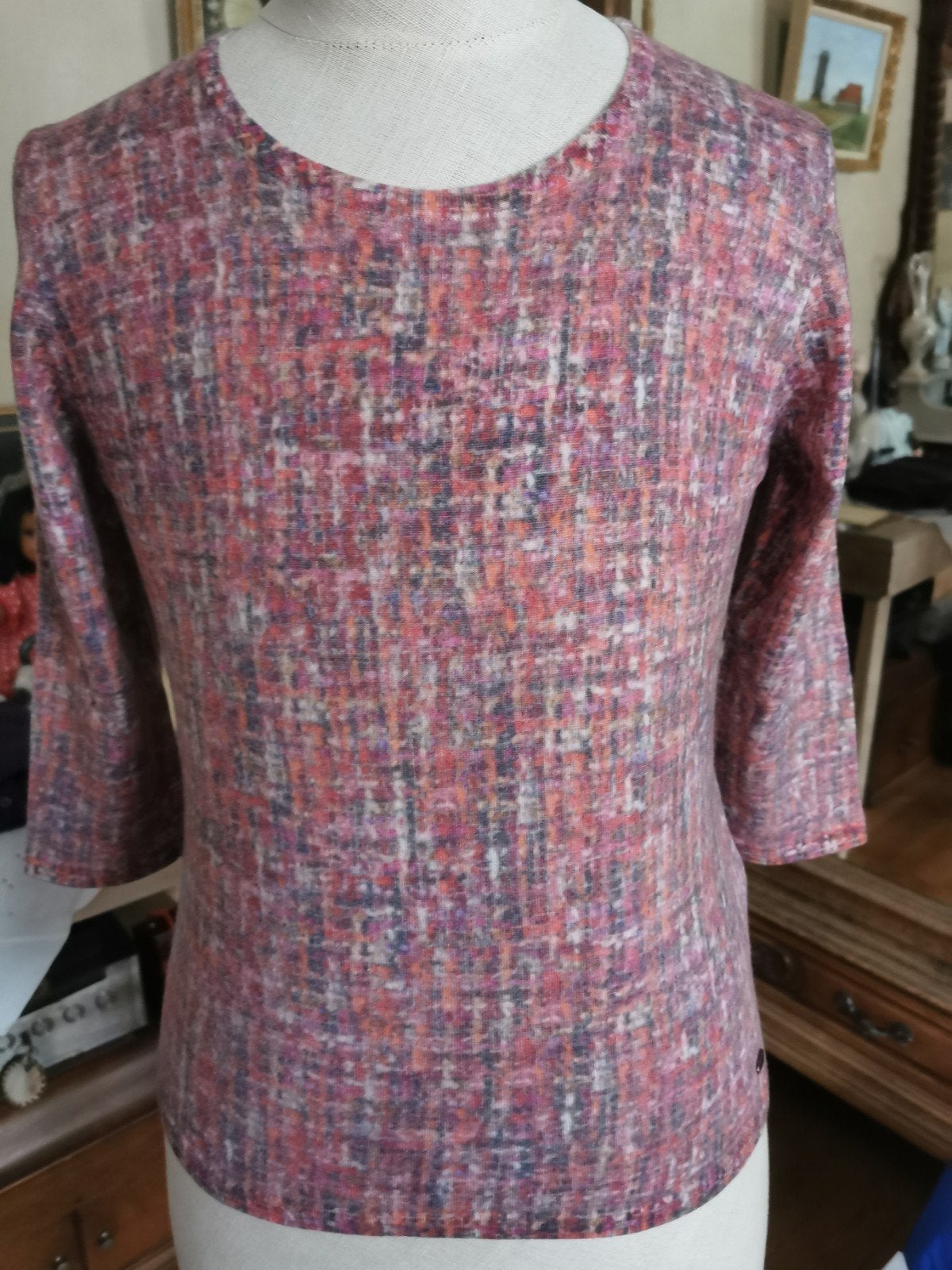 Heel mooi wollen dames truitje van Escada, Kleding | Dames, Meerkleurig, Maat 42/44 (L), Escada, Ophalen of Verzenden