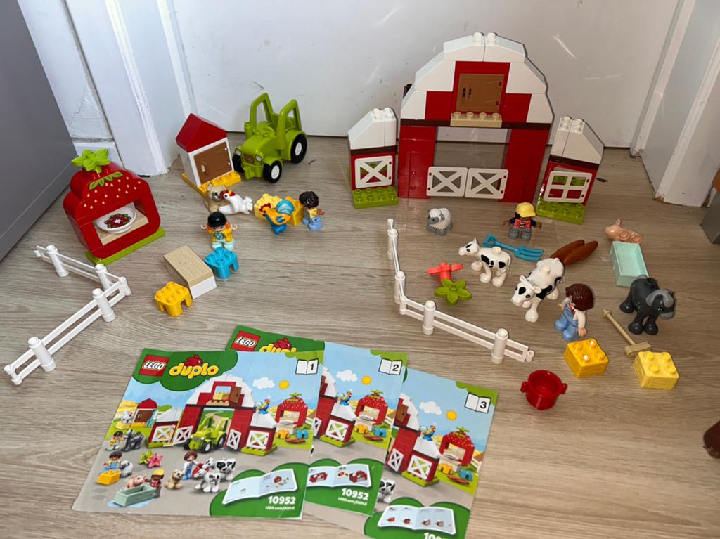 Duplo boerderij 10952, Kinderen en Baby's, Ophalen of Verzenden, Gebruikt, Duplo