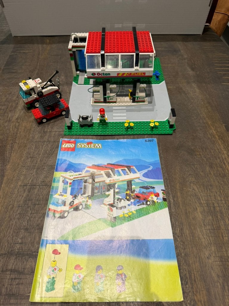 Lego Gas N’ Wash Express 6397, Kinderen en Baby's, Speelgoed | Duplo en Lego, Ophalen of Verzenden, Gebruikt, Compleet, Lego