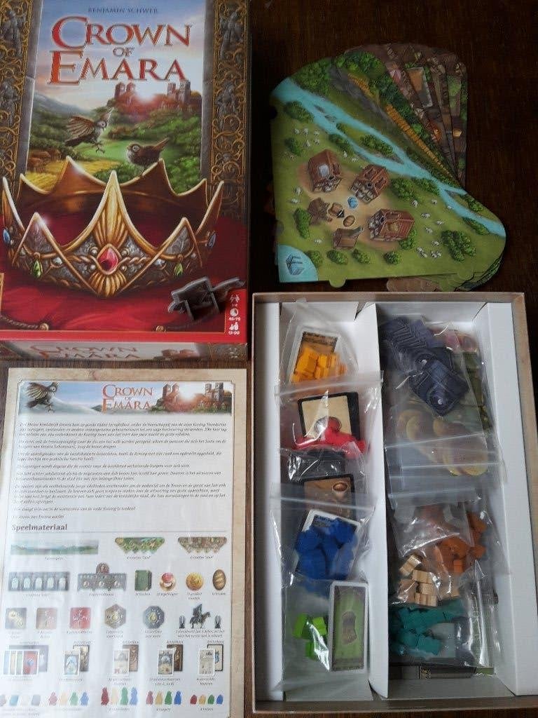 Crown of Emara, als nieuw, 1-4 spelers, 999, + 1 gratis demo, Ophalen of Verzenden, Nieuw, 999 games