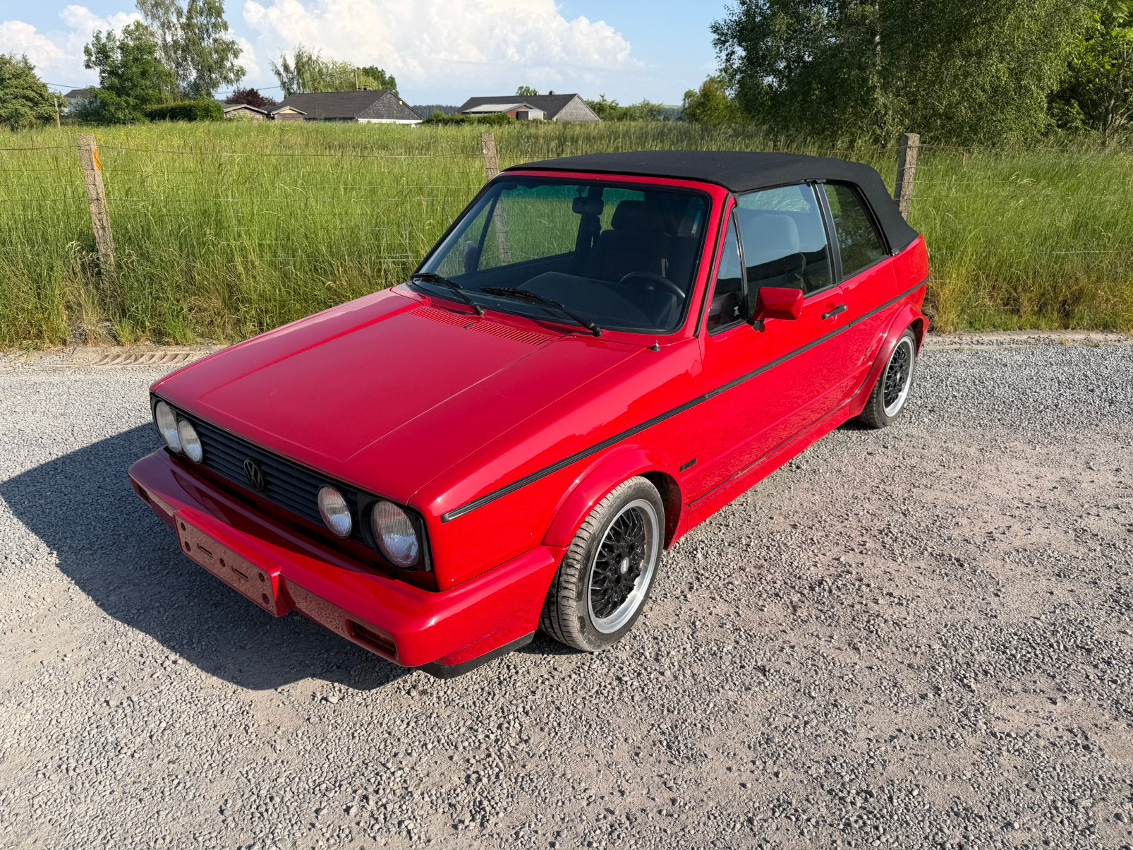 Golf 1 sportline, Enlèvement