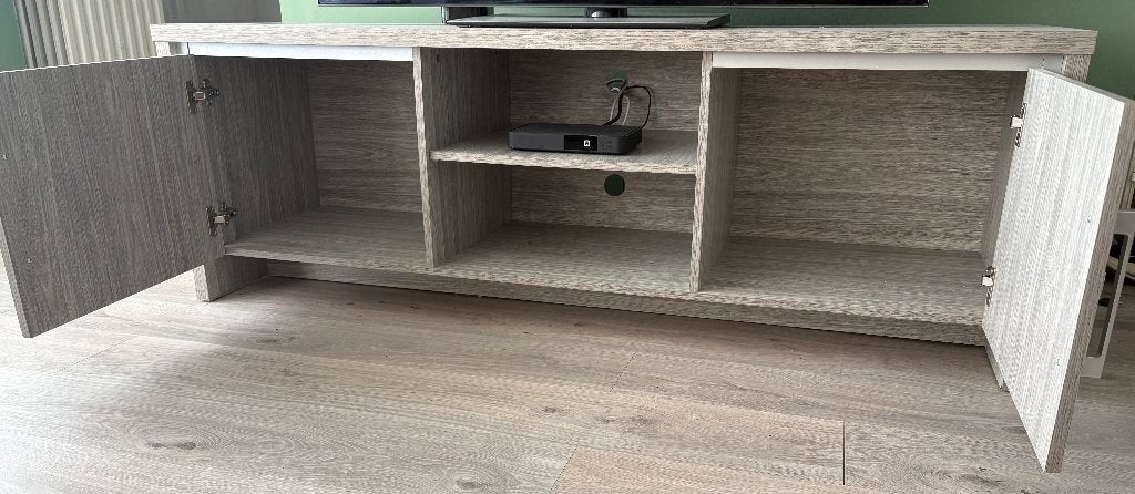 Televisiemeubel, Ophalen, Gebruikt, 150 tot 200 cm, Minder dan 100 cm