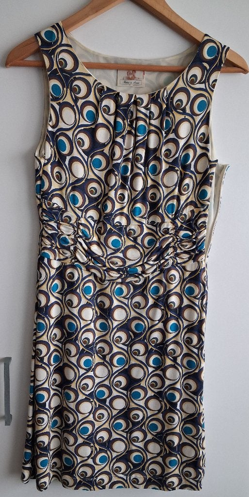 Zomerkleed, Maat 36/s  Thelma & Louise, Kleding | Dames, Jurken, Blauw, Ophalen of Verzenden, Zo goed als nieuw, Thelma & Louise
