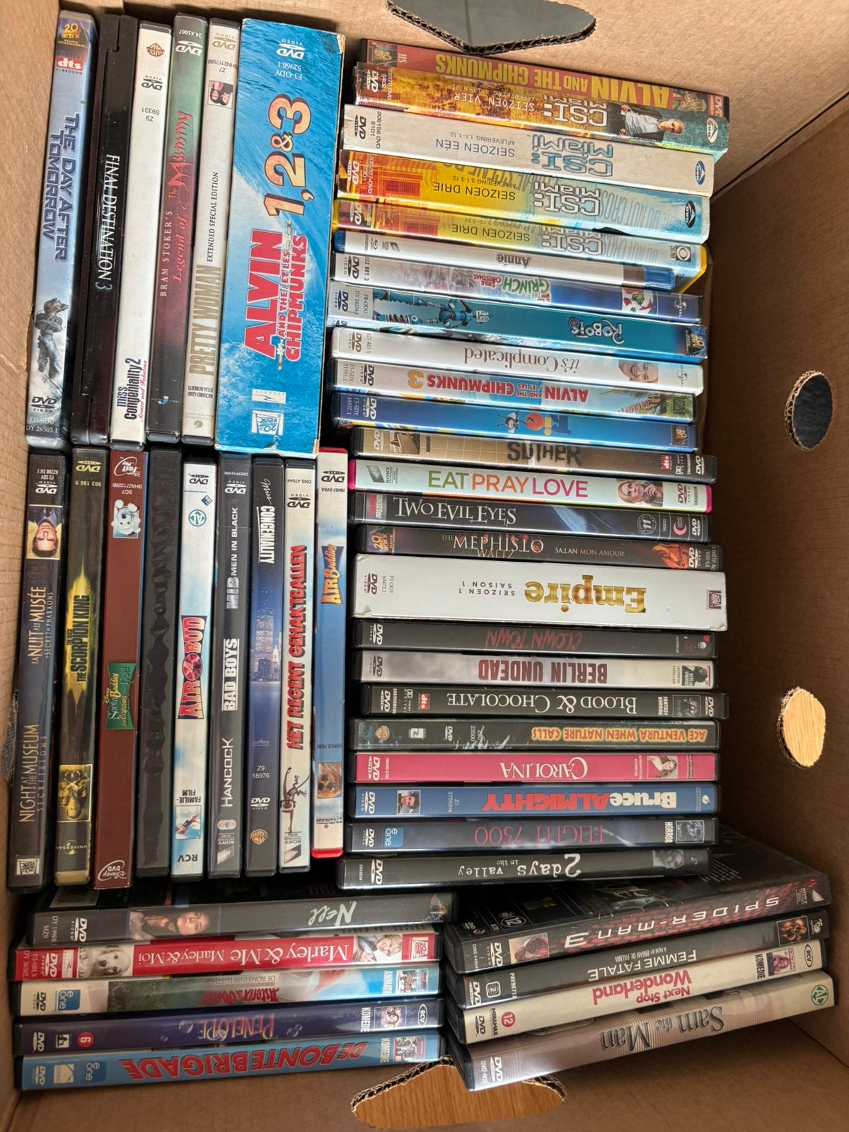 Verschillende dvds, Ophalen of Verzenden, Zo goed als nieuw
