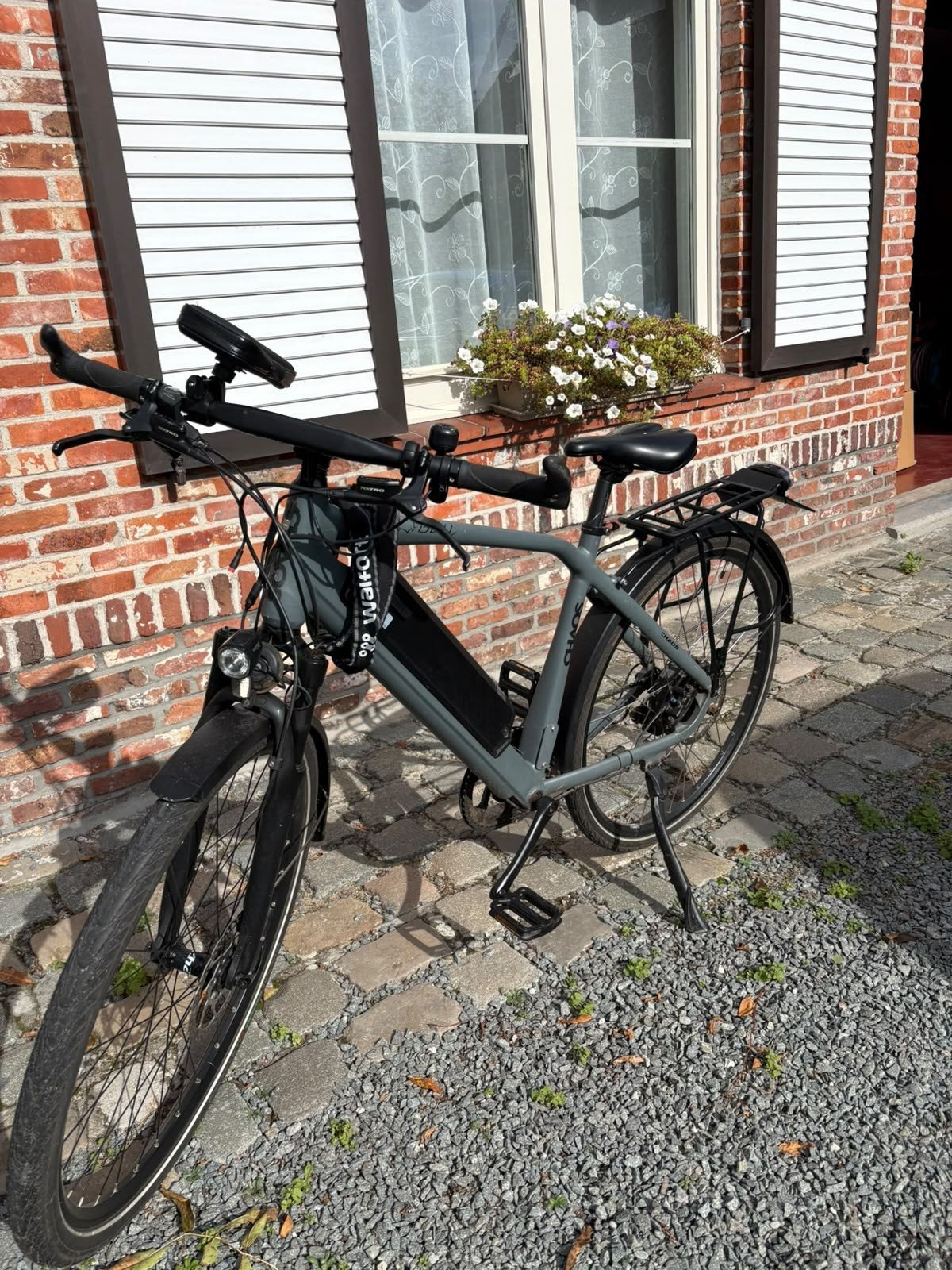 fiets, Ophalen