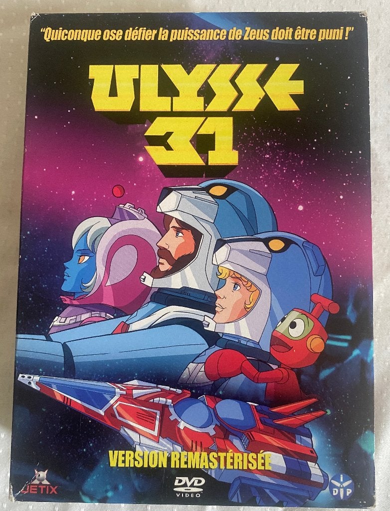 Coffret DVD (4DVD) d'Ulysse 31 (édition remastérisée)., Tous les âges, Enlèvement, Comme neuf, Autres genres