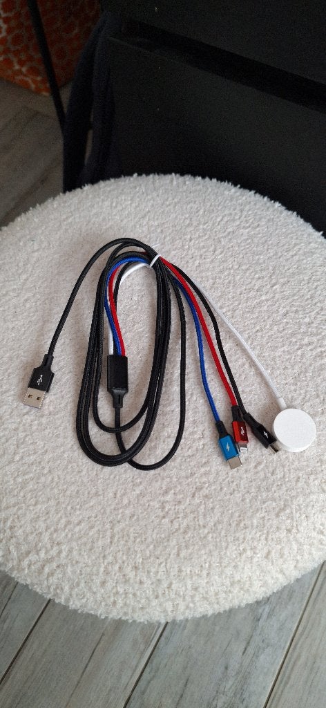 4-in-1multi-USB-oplaadkabel, Ophalen, Zo goed als nieuw, Oplaadkabel, Sony Ericsson