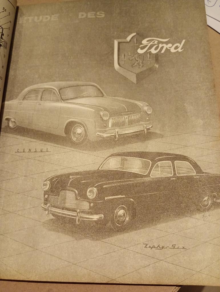 revue technique ford zephyr consul 1950-1954, Ophalen of Verzenden