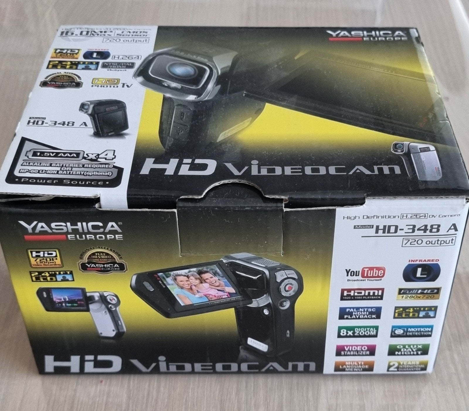 HD videocamera, TV, Hi-fi & Vidéo, Caméscopes numériques, Enlèvement