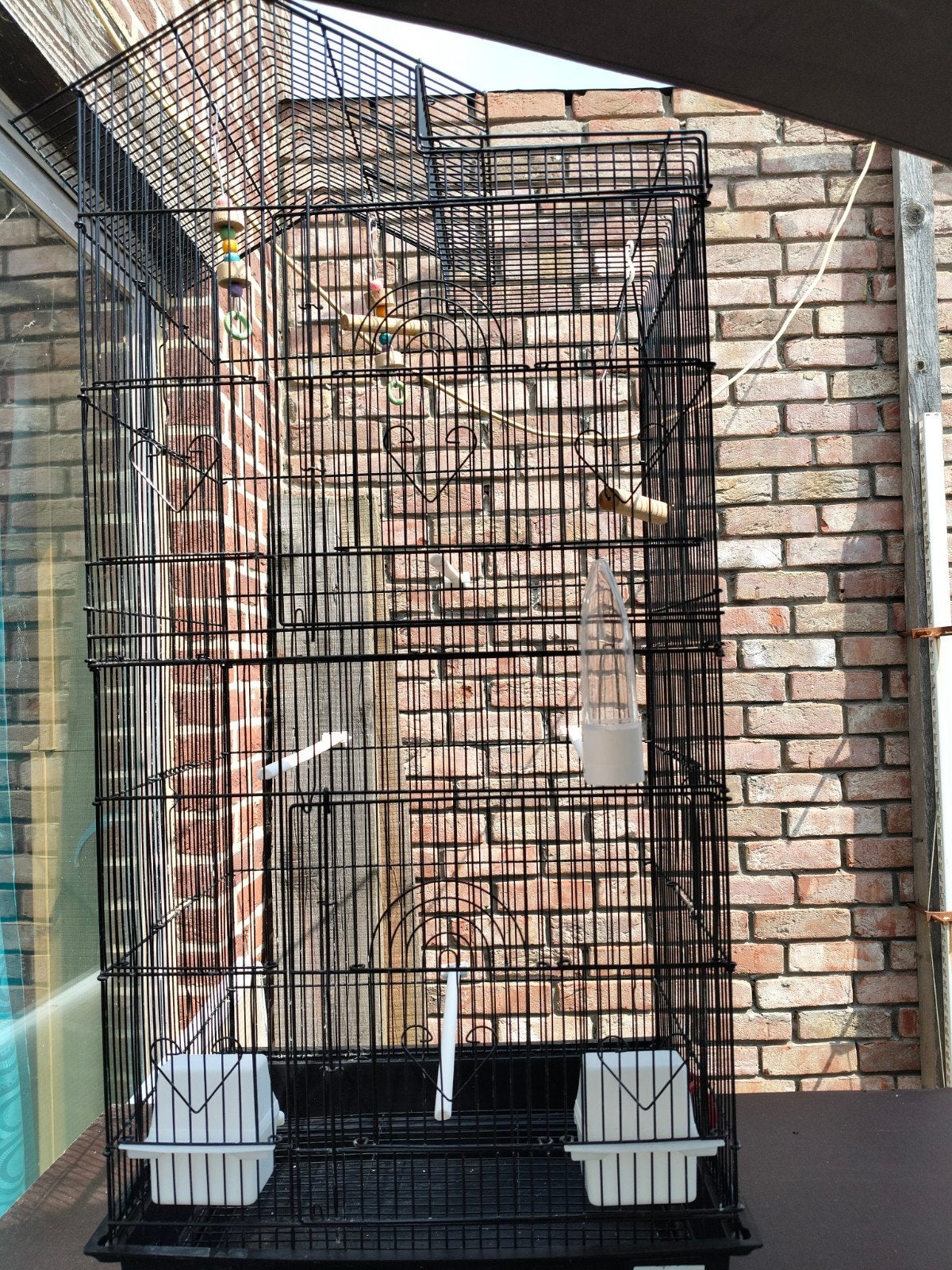 vogel kooi paw hut, Ophalen, Zo goed als nieuw, Vogelkooi