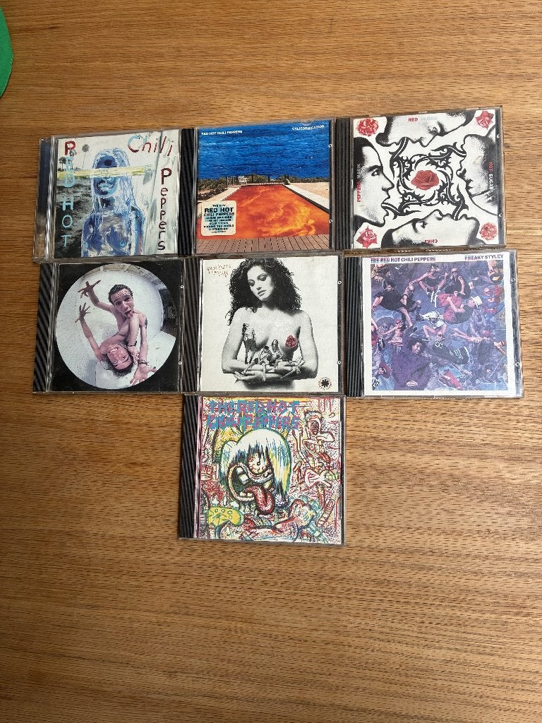 Red Hot Chili Peppers - Bundel, Cd's en Dvd's, Ophalen of Verzenden, Zo goed als nieuw, Inclusief boekje