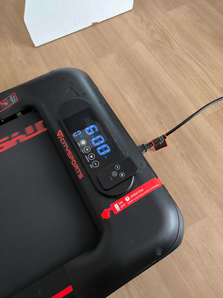 Tapis de marche CITYSPORTS, Enlèvement, Comme neuf