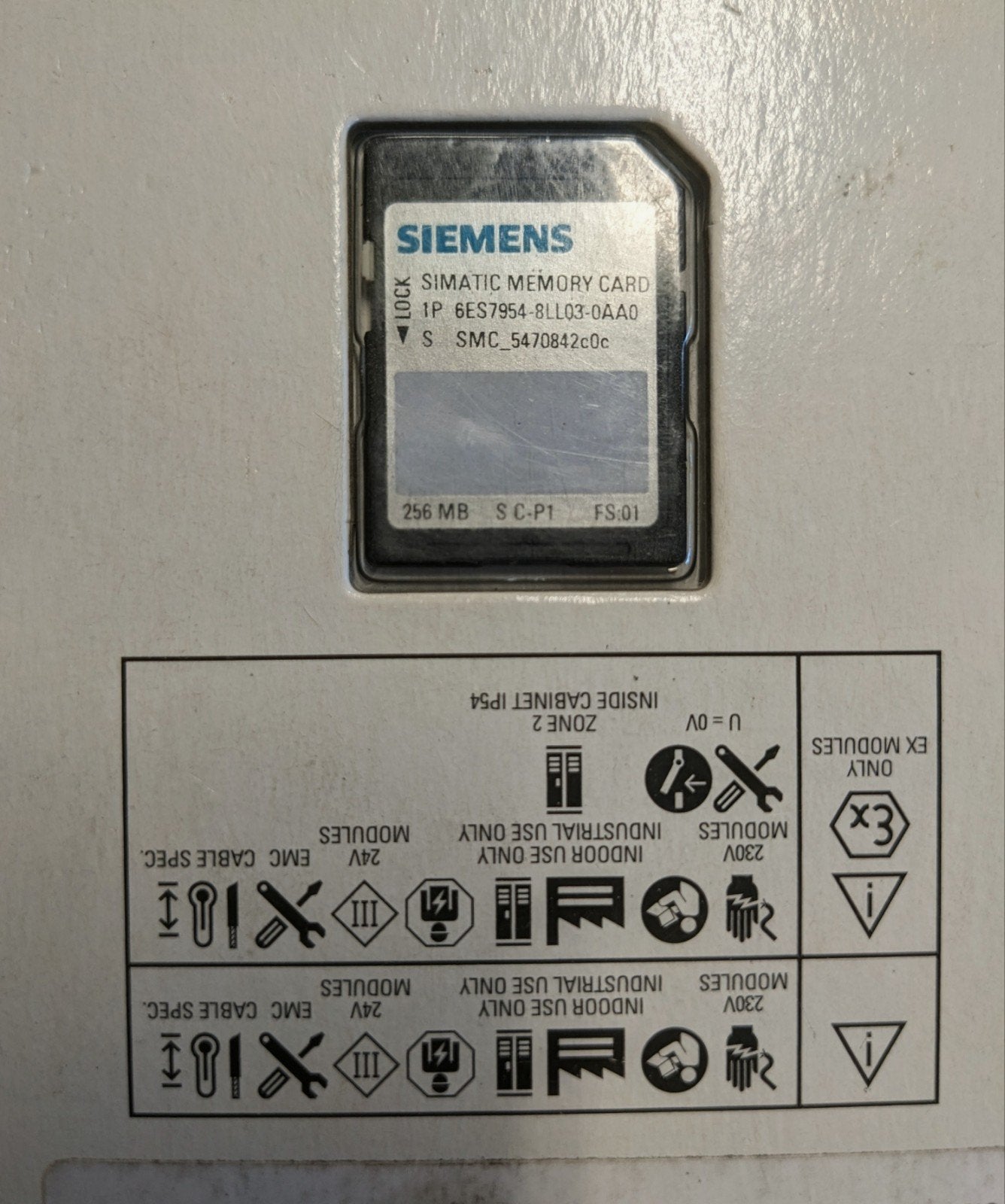 Siemens 6ES7954-8LL03-0AA0, Hobby & Loisirs créatifs, Enlèvement ou Envoi, Comme neuf