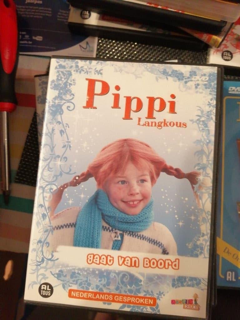 Pipi langkous dvd's, CD & DVD, Enlèvement ou Envoi, Tous les âges, Utilisé, Aventure