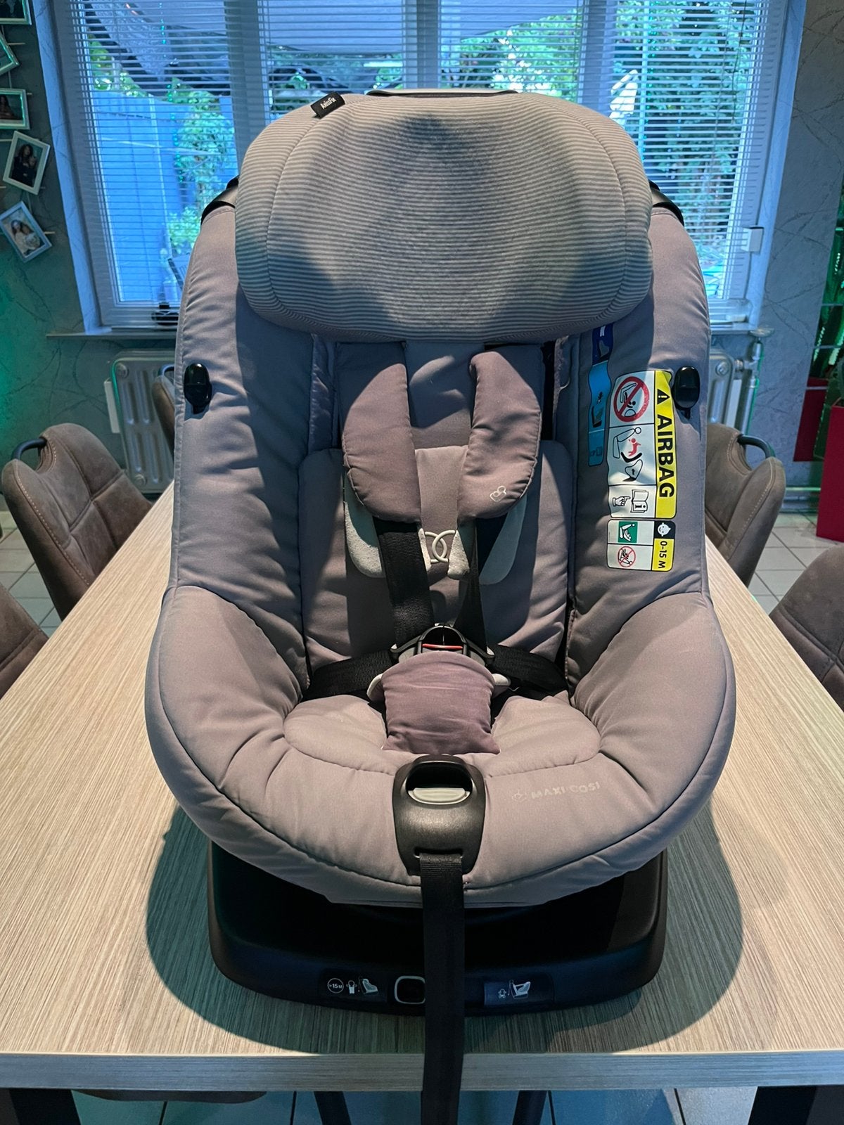 Siège auto Maxi Cosi Axissfix, 0 à 18 kg, Dossier amovible, Comme neuf, Enlèvement