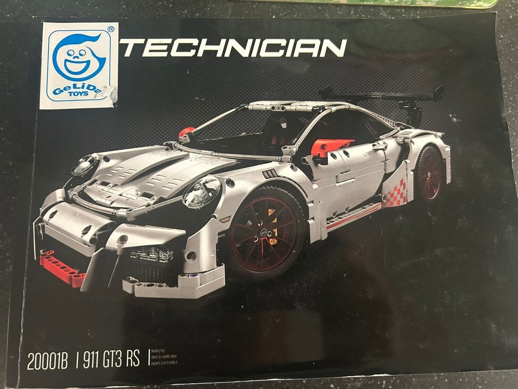 Porsche 911 GT3 RS (Niet lego) Technician, Enlèvement, Utilisé, Autres marques
