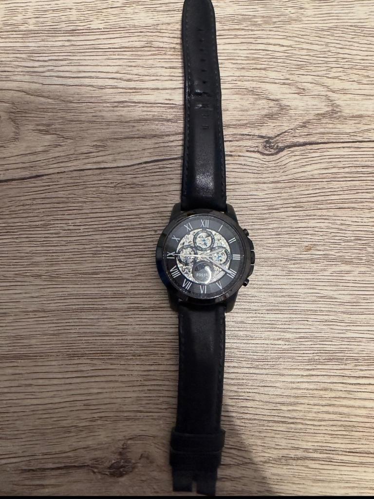 Fossil horloge, Overige merken, Staal, Polshorloge, Ophalen of Verzenden