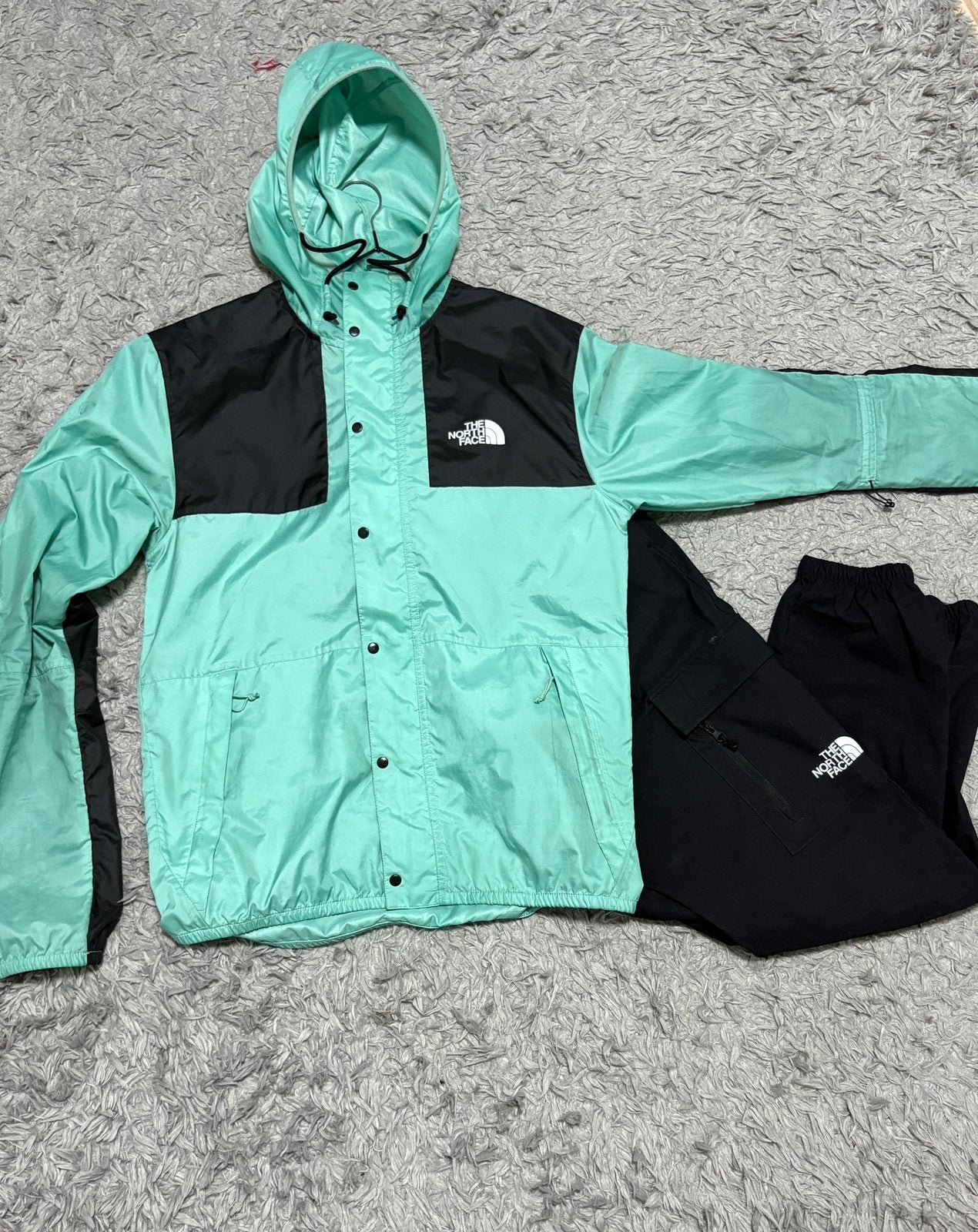 The North Face Turkooise-set, Ophalen of Verzenden, Nieuw, Maat 46 (S) of kleiner, Pak