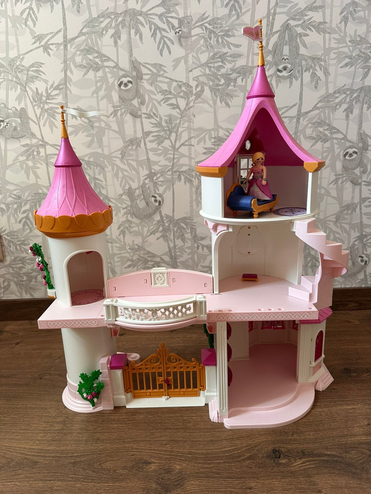 Playmobil groot prinsessenkasteel - heel goed! €40, Ophalen, Zo goed als nieuw