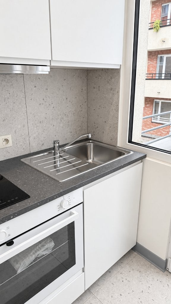 Studio met terrasje, GENT, Moins de 20 m², Gand