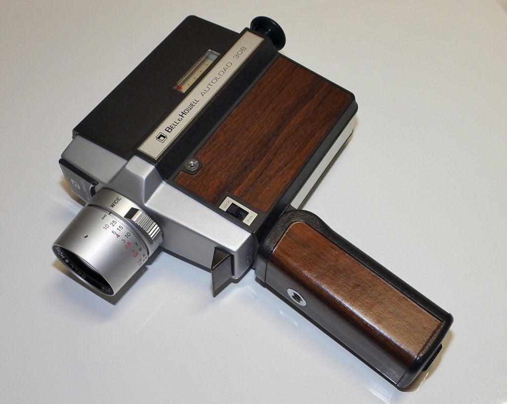 Caméra Bell & Howell 308 Super 8 etui mode d'emploi belle, Enlèvement ou Envoi, 1960 à 1980, Caméra