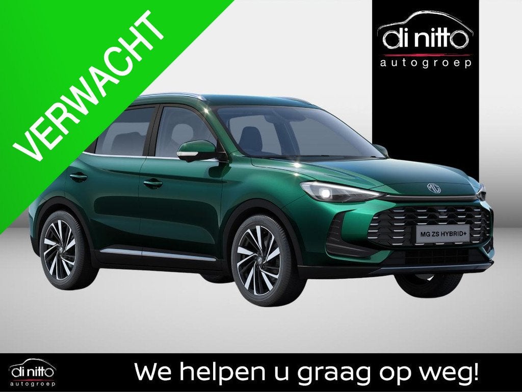 MG ZS Hybrid+ 1.5 Luxury, Auto's, MG, 75 kW, Stof, 1498 cc, Zwart