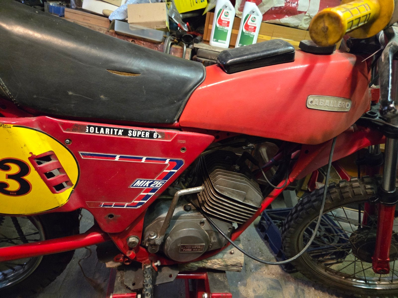 fantic caballero, Motoren, Ophalen, Gebruikt