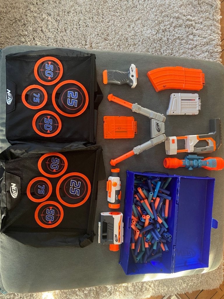 Nerf collectie te koop - samen of apart, Ophalen, Gebruikt