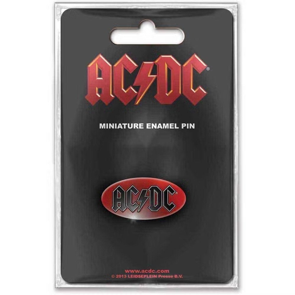AC/DC - Oval Logo - Pin, Verzamelen, Ophalen of Verzenden, Nieuw