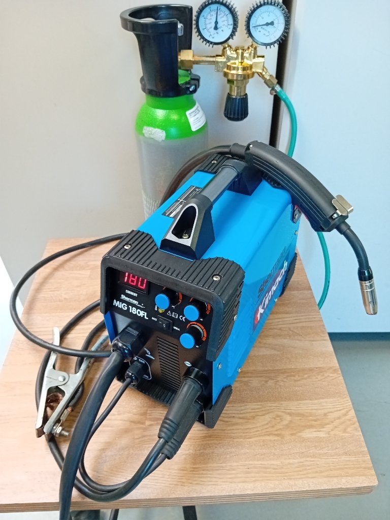 CO2 Mig Mag Lasinverter Lastoestel 180ampere op 230volt, Enlèvement, Comme neuf, 150 à 250 ampères, Inverter