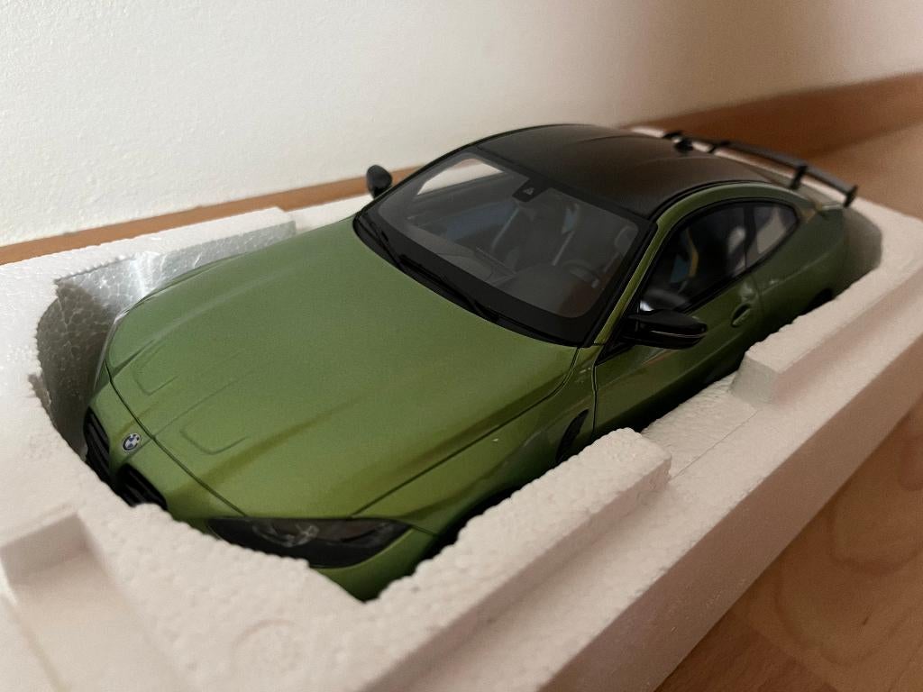 BMW M4 G82 M Performance Parts 1/18 GT Spirit, Hobby en Vrije tijd, Ophalen of Verzenden, Nieuw, Auto, Overige merken