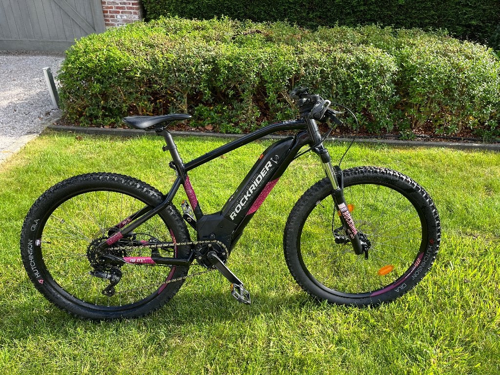 Elektrische mountainbike Rockrider EST 520, Fietsen en Brommers, Fietsen | Mountainbikes en ATB, Ophalen, Zo goed als nieuw, Dames