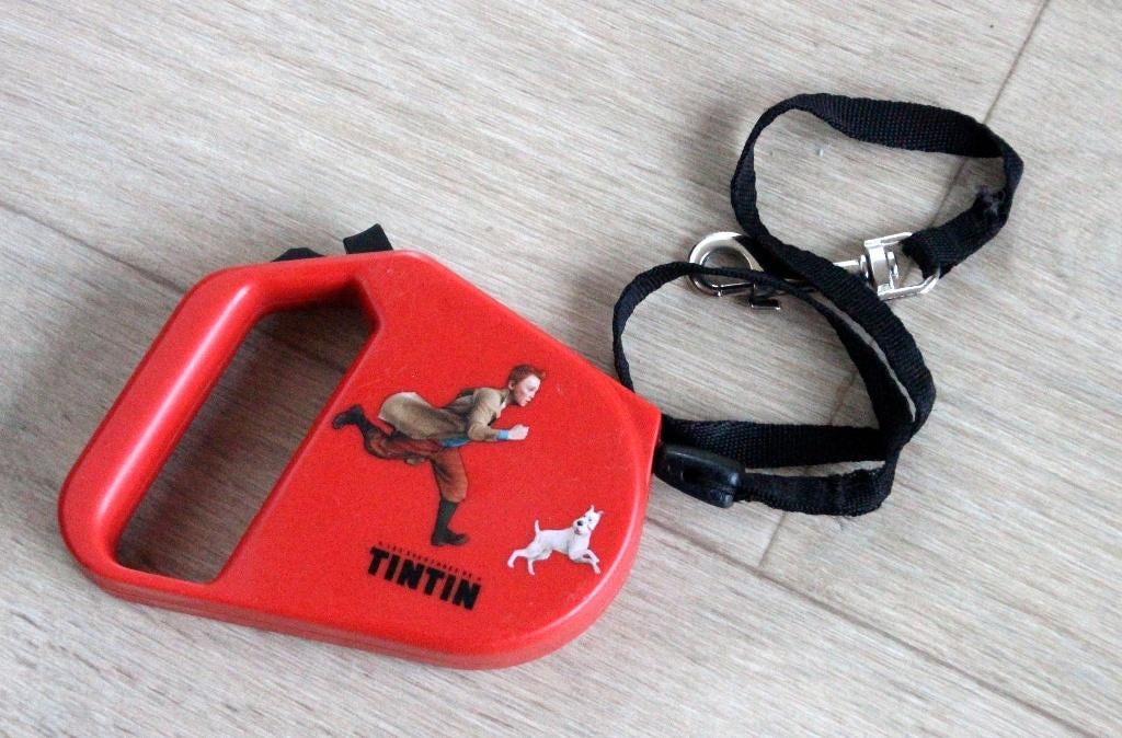 Tintin collier laisse pour chien Hergé Kuifje leiband honden, Verzenden, Kuifje, Gebruikt