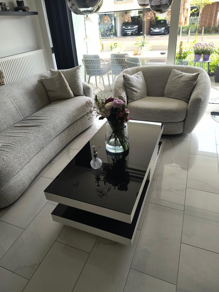 Salontafel te koop, Ophalen, Zo goed als nieuw, Overige materialen, Modern