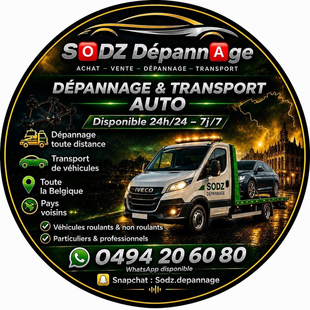 Assistance Dépannage et transport 24h7j, Enlèvement