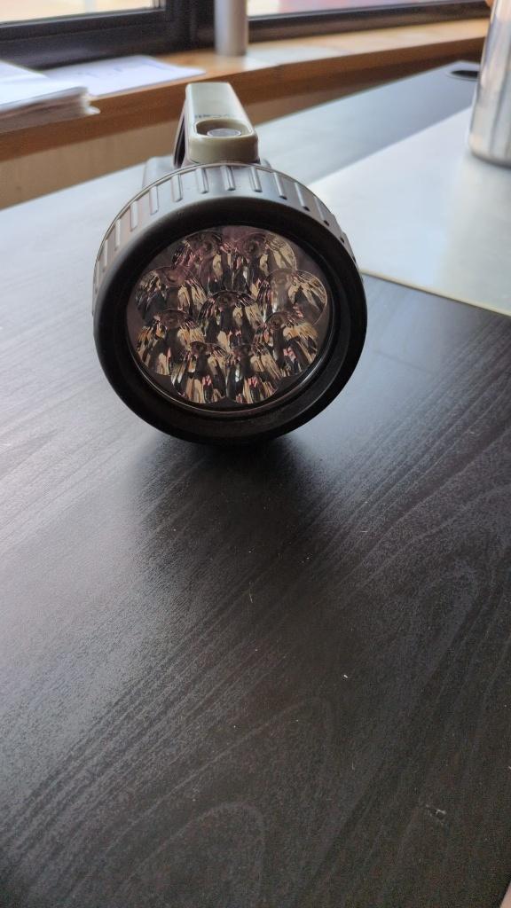 grande lampe de poche -8€, Enlèvement ou Envoi, Utilisé