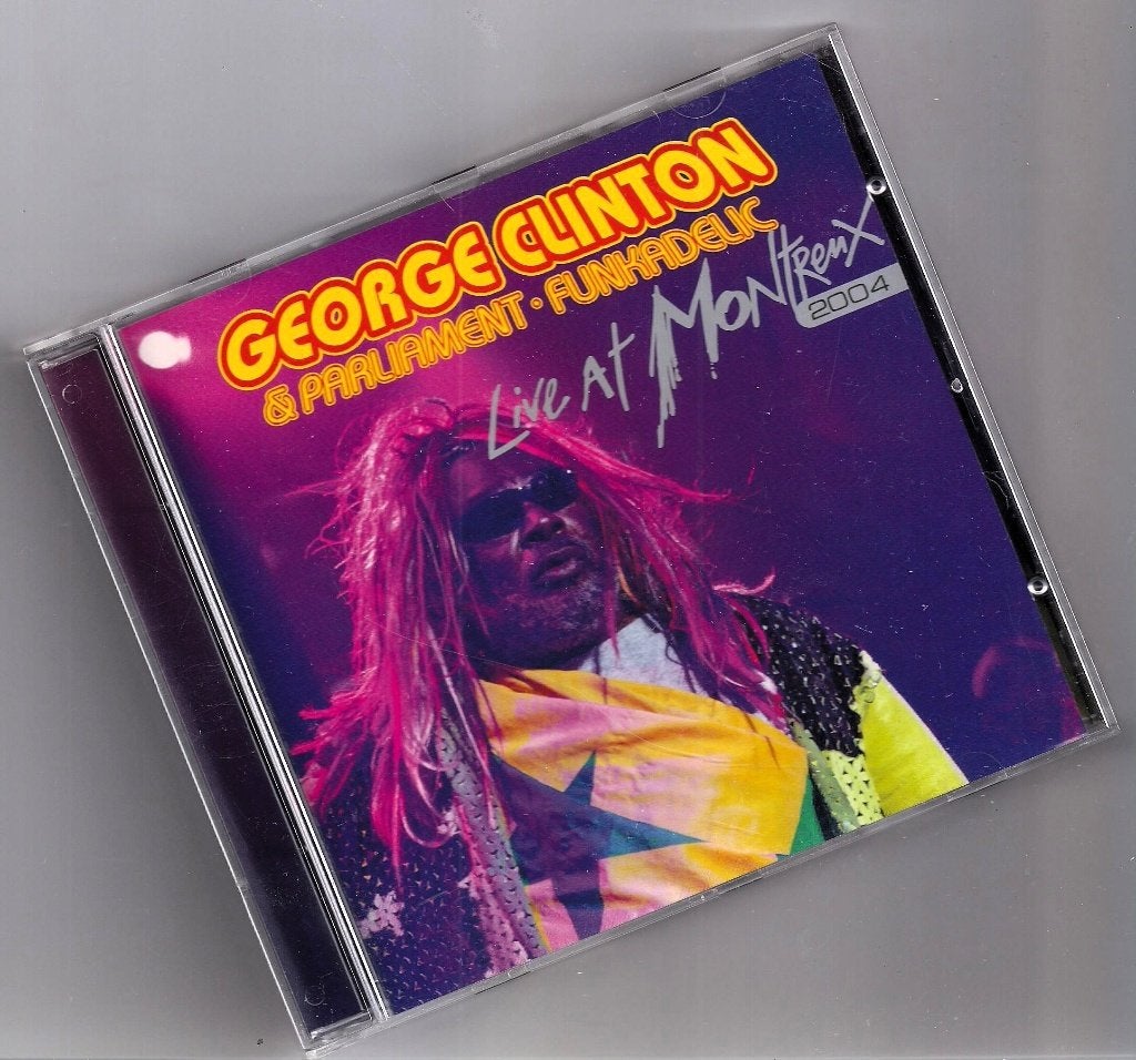 GEORGE CLINTON & PARLIAMENT FUNKADELIC Live Montreux 2004 CD, Cd's en Dvd's, Cd's | R&B en Soul, Zo goed als nieuw, Funk, Live-album